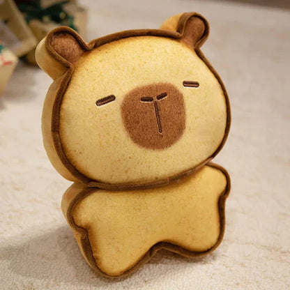 Soft Capybara Toasted Bread Squishy Plush Toys
