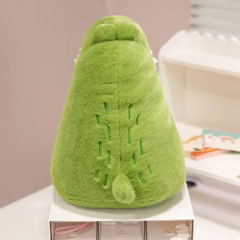Cute Green Dino Stuffed Animal Toy