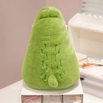 Cute Green Dino Stuffed Animal Toy