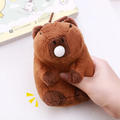 Cute Kawaii Capybara Soft Keychain Toy