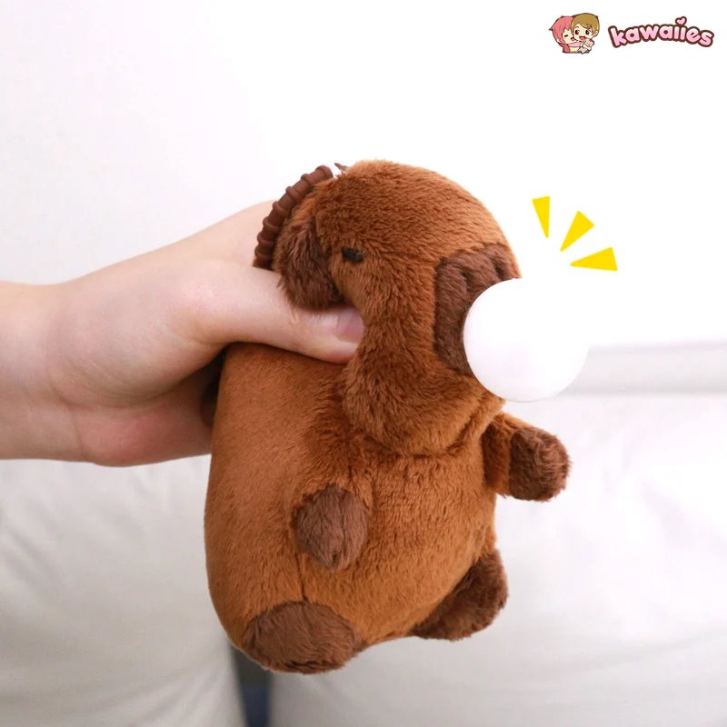 Cute Kawaii Capybara Soft Keychain Toy