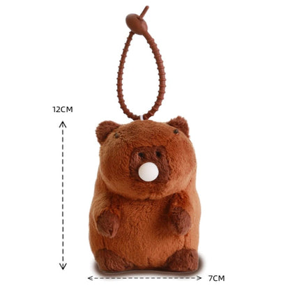 Cute Kawaii Capybara Soft Keychain Toy