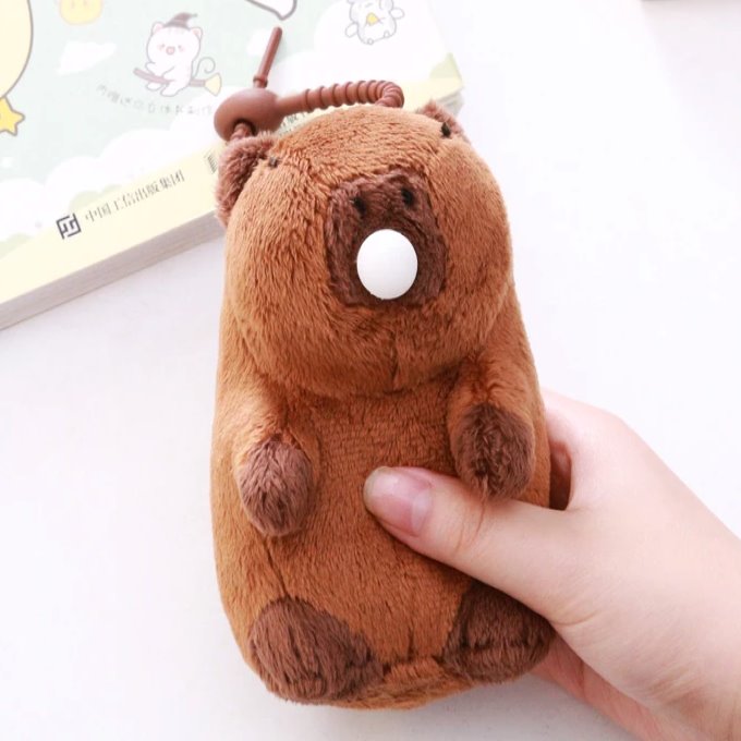 Cute Kawaii Capybara Soft Keychain Toy