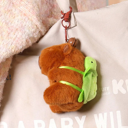 Cute Kawaii Capybara Soft Keychain Toy