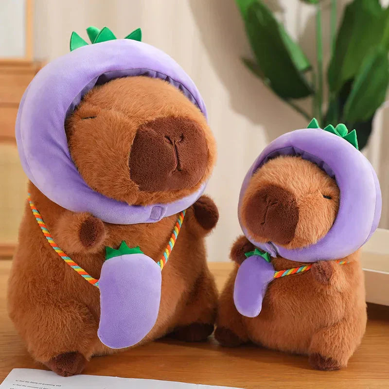 Cute Animal Plush Toy with Fun Hat