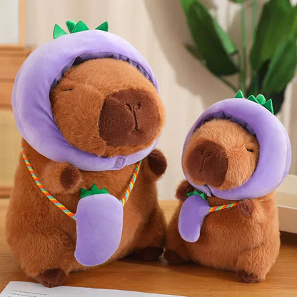 Cute Animal Plush Toy with Fun Hat
