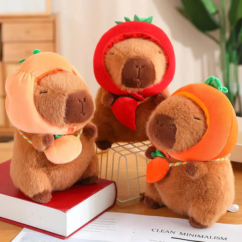 Cute Animal Plush Toy with Fun Hat