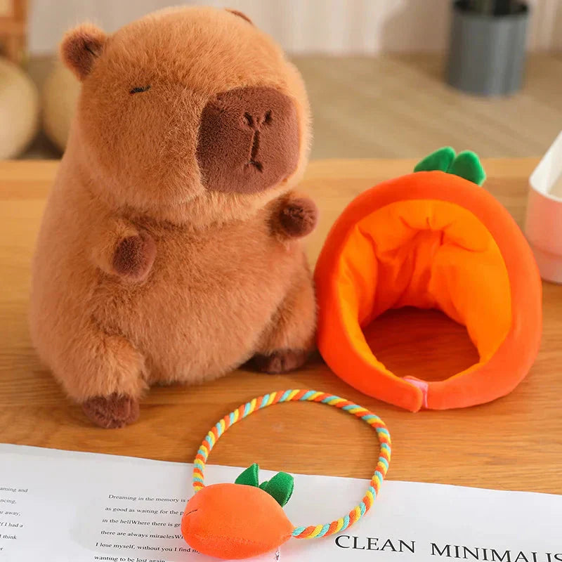 Cute Animal Plush Toy with Fun Hat