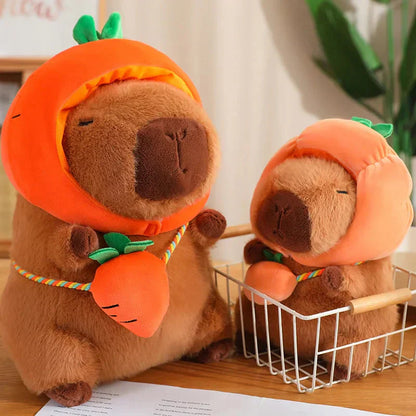 Cute Animal Plush Toy with Fun Hat