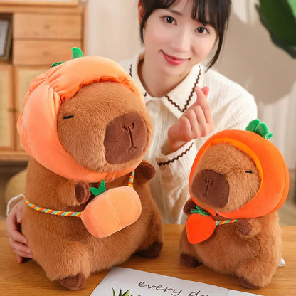Cute Animal Plush Toy with Fun Hat