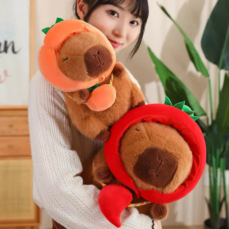 Cute Animal Plush Toy with Fun Hat