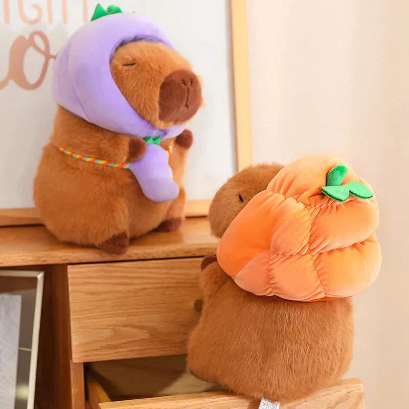 Cute Animal Plush Toy with Fun Hat