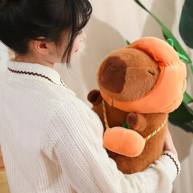 Cute Animal Plush Toy with Fun Hat