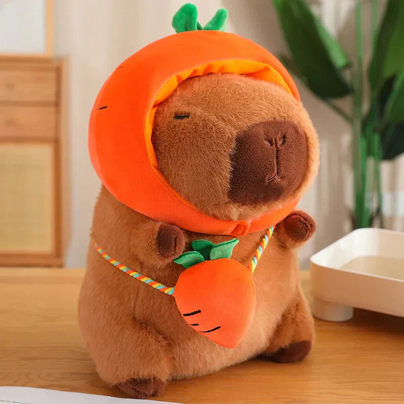 Cute Animal Plush Toy with Fun Hat