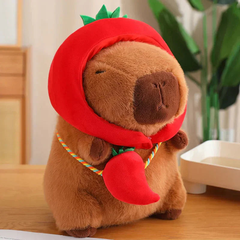 Cute Animal Plush Toy with Fun Hat