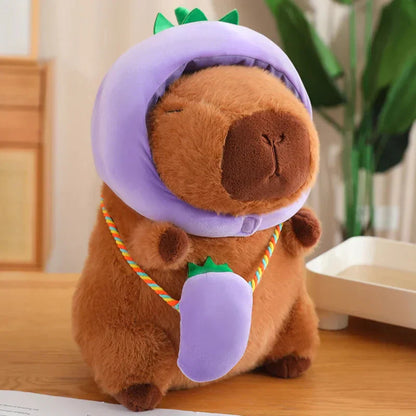 Cute Animal Plush Toy with Fun Hat