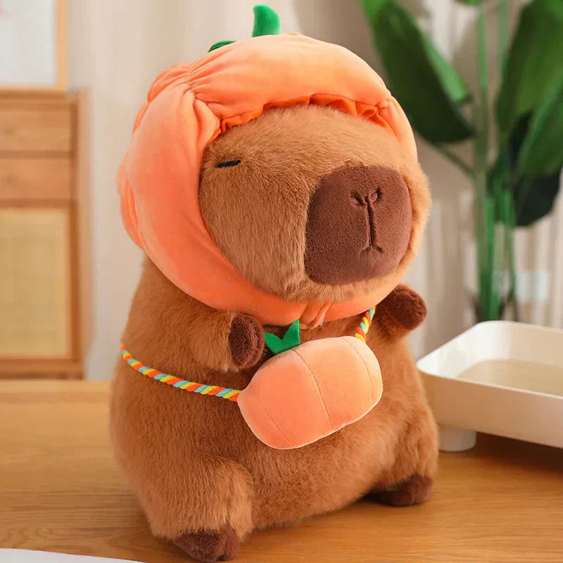 Cute Animal Plush Toy with Fun Hat