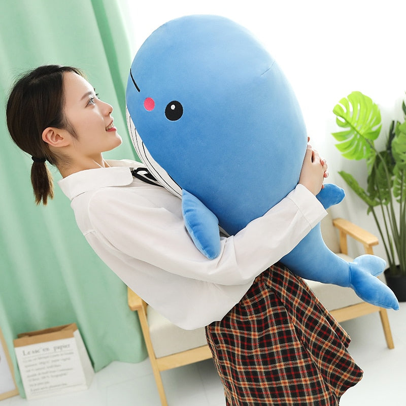 Cute Fat Pink Whale Plush Toy - Befez