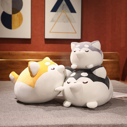 Cuddly Shiba Inu Plush Toy Friends