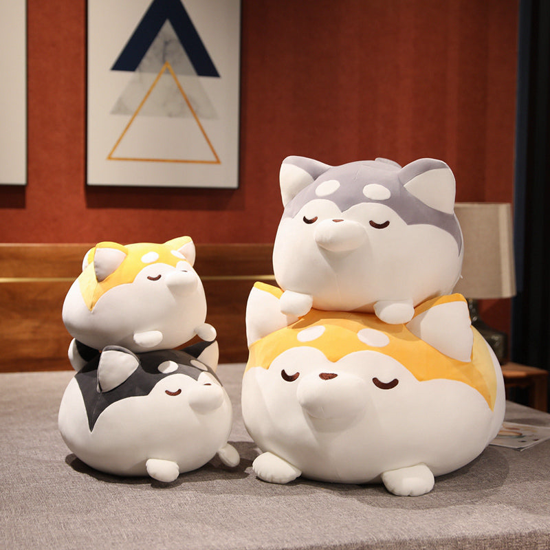 Cuddly Shiba Inu Plush Toy Friends
