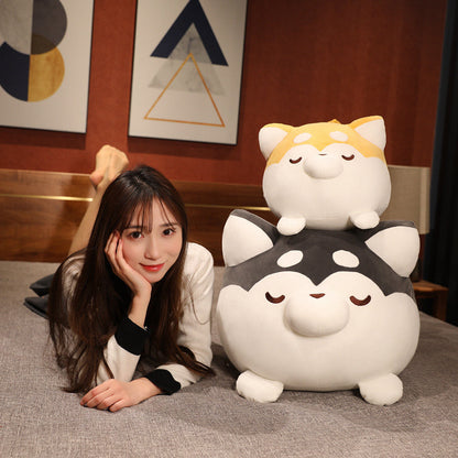 Cuddly Shiba Inu Plush Toy Friends