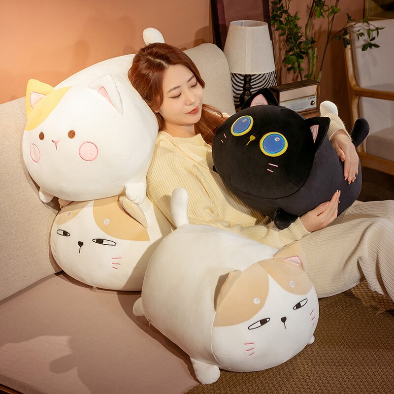 Cute Cat Plush Friends Set