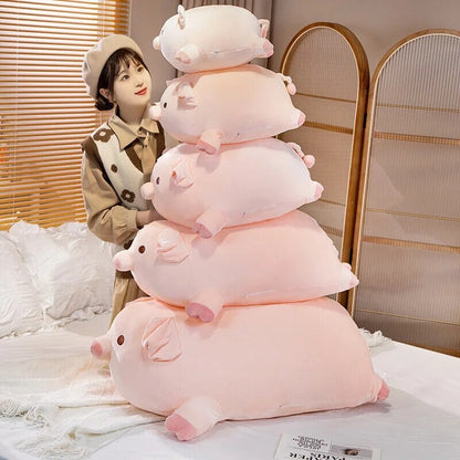 Cute Pink Plush Pig Soft Toy