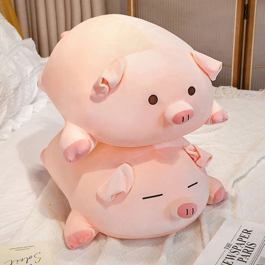 Cute Pink Plush Pig Soft Toy - Befez