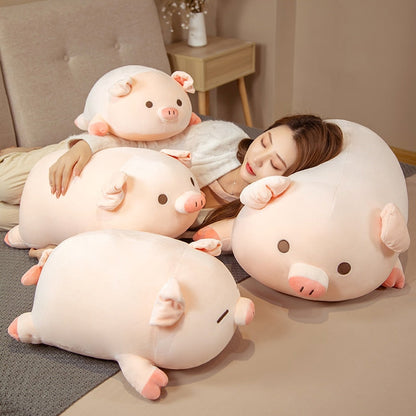 Cute Pink Plush Pig Soft Toy