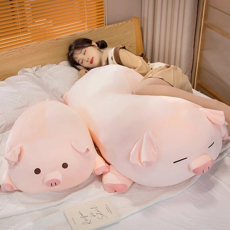 Cute Pink Plush Pig Soft Toy