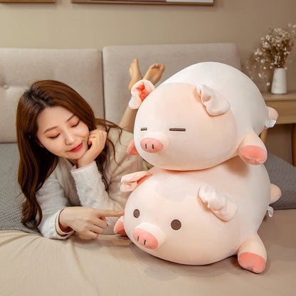 Cute Pink Plush Pig Soft Toy