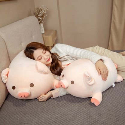 Cute Pink Plush Pig Soft Toy