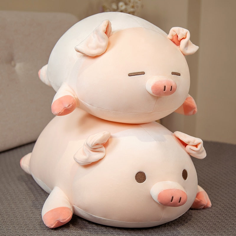 Cute Pink Plush Pig Soft Toy