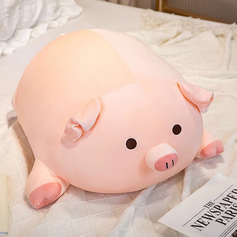 Cute Pink Plush Pig Soft Toy