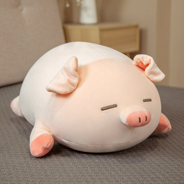 Cute Pink Plush Pig Soft Toy