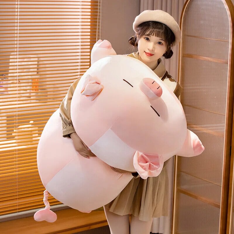 Cute Pink Plush Pig Soft Toy