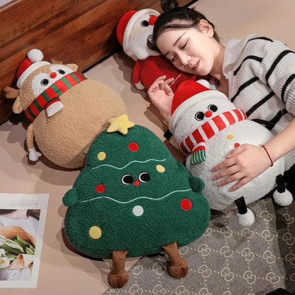 Fun Christmas Plush Toy Figures Set