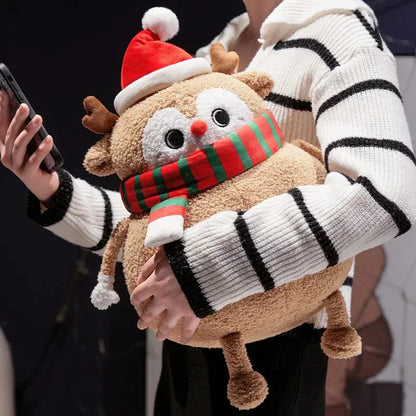 Fun Christmas Plush Toy Figures Set