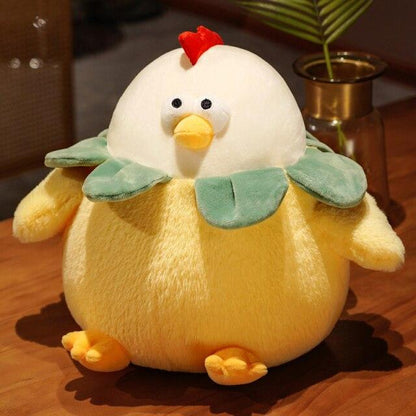 Cute Round Plush Chicken Toy