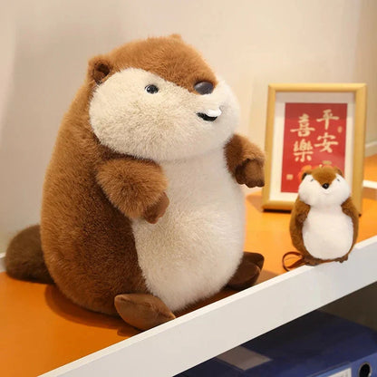 Cuddly Groundhog Soft Plush Toy
