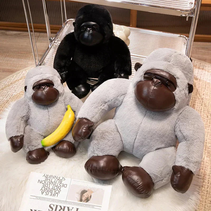 Big Soft Grey Monkey Teddy Plush Toys