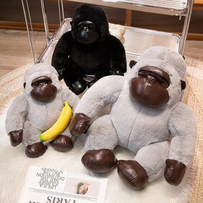 Big Soft Grey Monkey Teddy Plush Toys