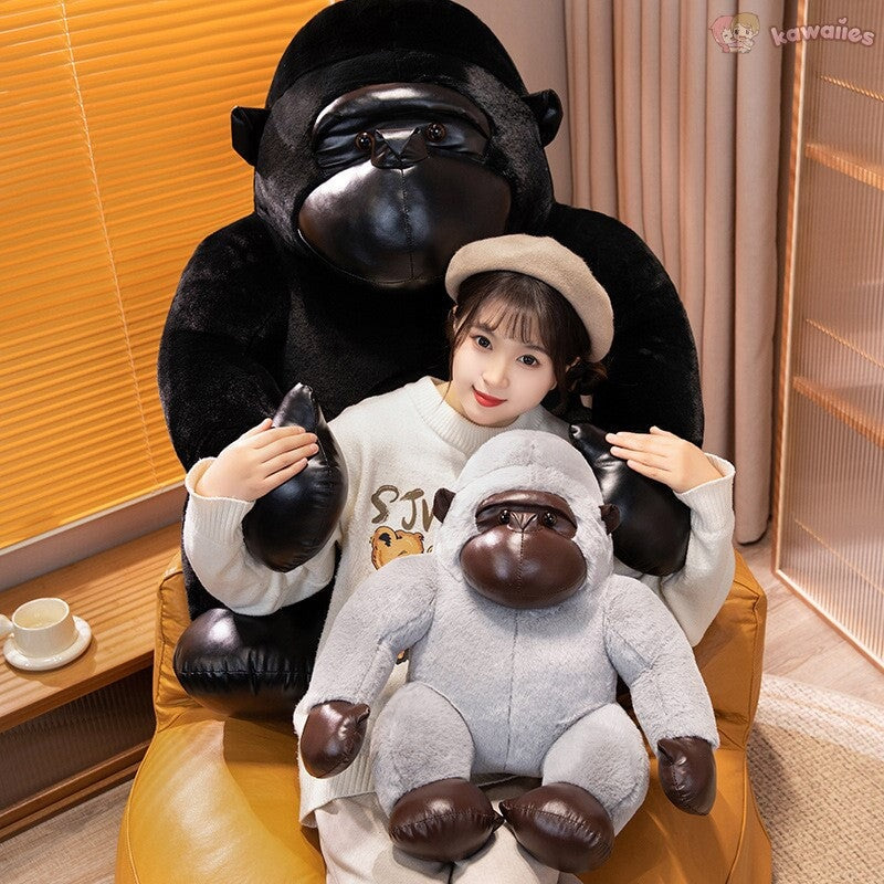 Big Soft Grey Monkey Teddy Plush Toys