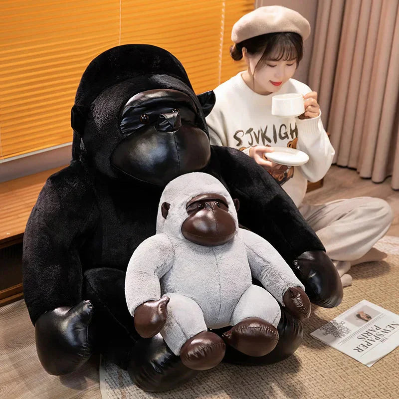 Big Soft Grey Monkey Teddy Plush Toys