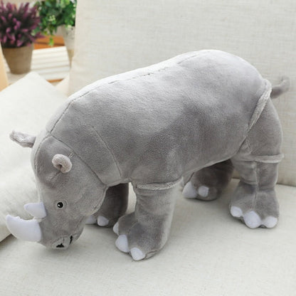 Soft Cute Rhino Teddy Plush Toys