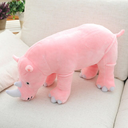 Soft Cute Rhino Teddy Plush Toys