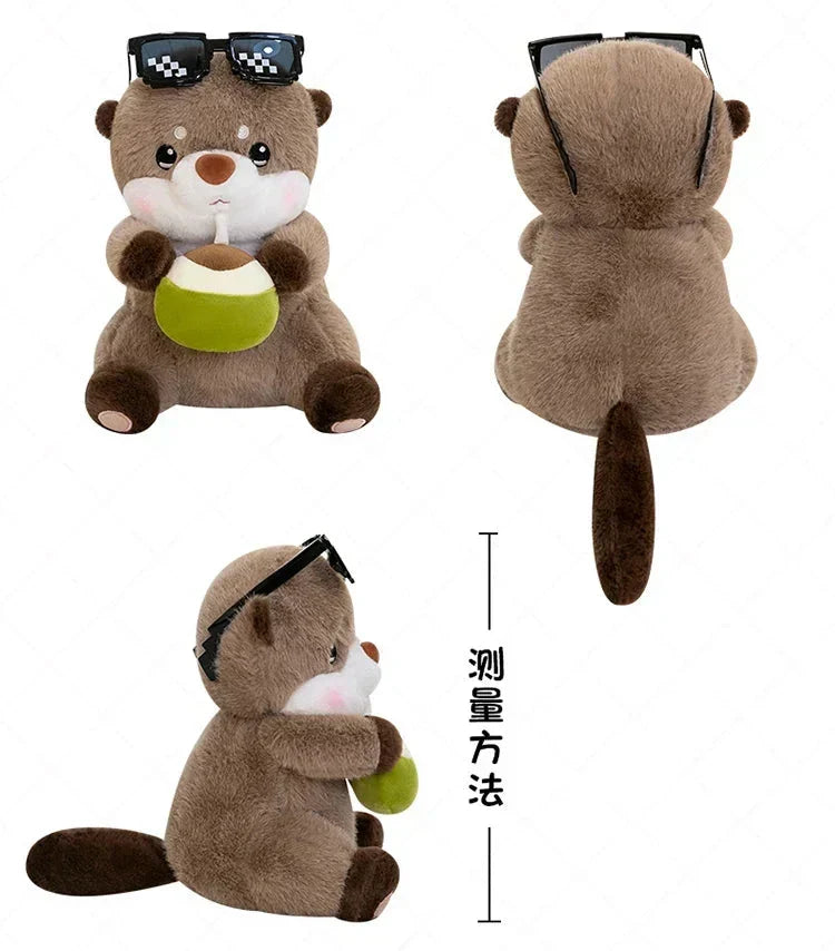 Cute Coconut Otter Soft Toy