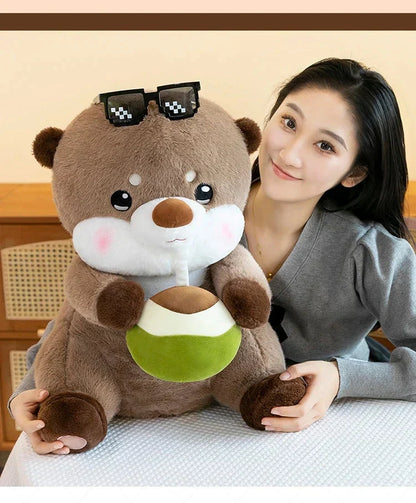 Cute Coconut Otter Soft Toy
