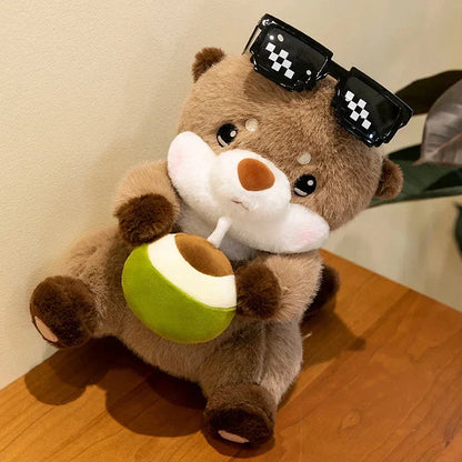 Cute Coconut Otter Soft Toy