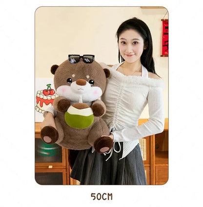 Cute Coconut Otter Soft Toy